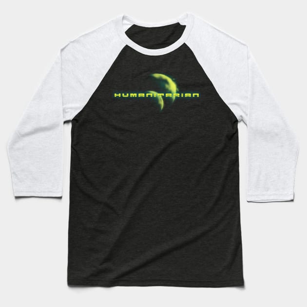 Humanitarian Baseball T-Shirt by Oneness Creations